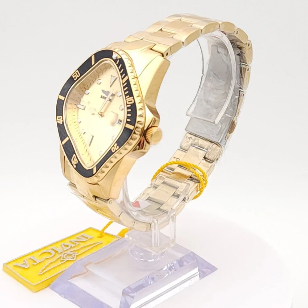 Invicta Artist Surreal 51005 Men's Watch 40mm Gold Tone Gold Dial Quartz
